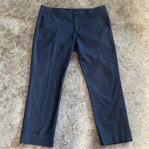 Banana Republic Factory women’s Hampton Fit cropped pants size 12 , jeans look.